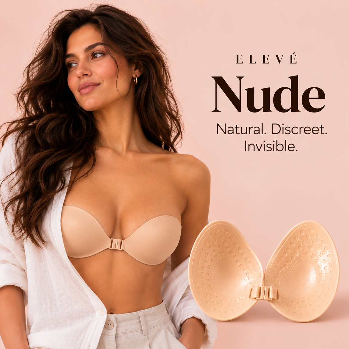 Elevé™ Invisible Adhesive Push-Up Bra